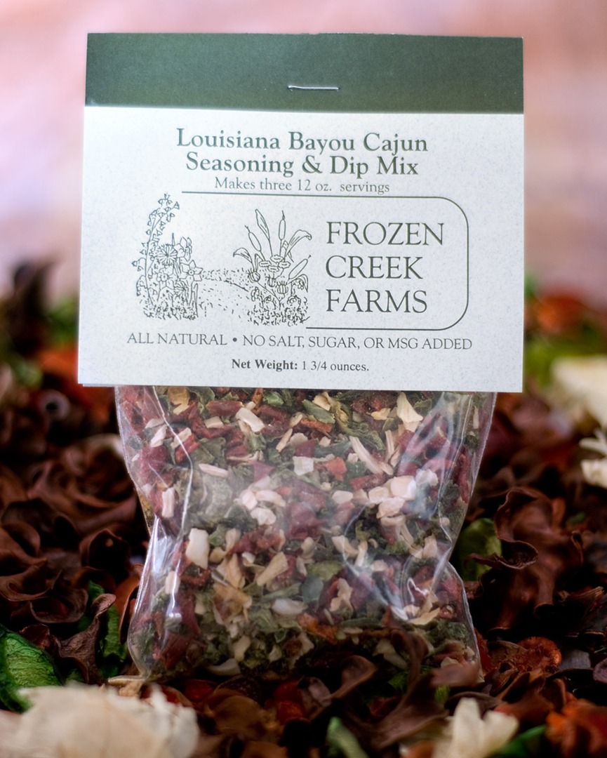 Louisiana Bayou Cajun Seasoning and Dip Mix Packet