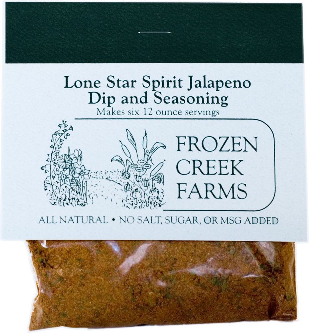 Jalapeno Dip and Seasoning, Frozen Creek Farms Packet